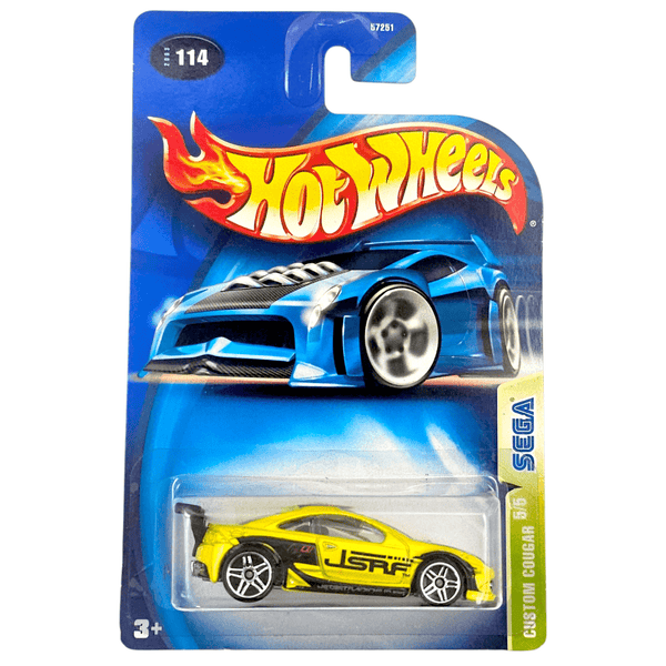 Hot Wheels - Custom Cougar - 2003 SEGA Subseries - Top CollectiblesDiecastHot Wheels