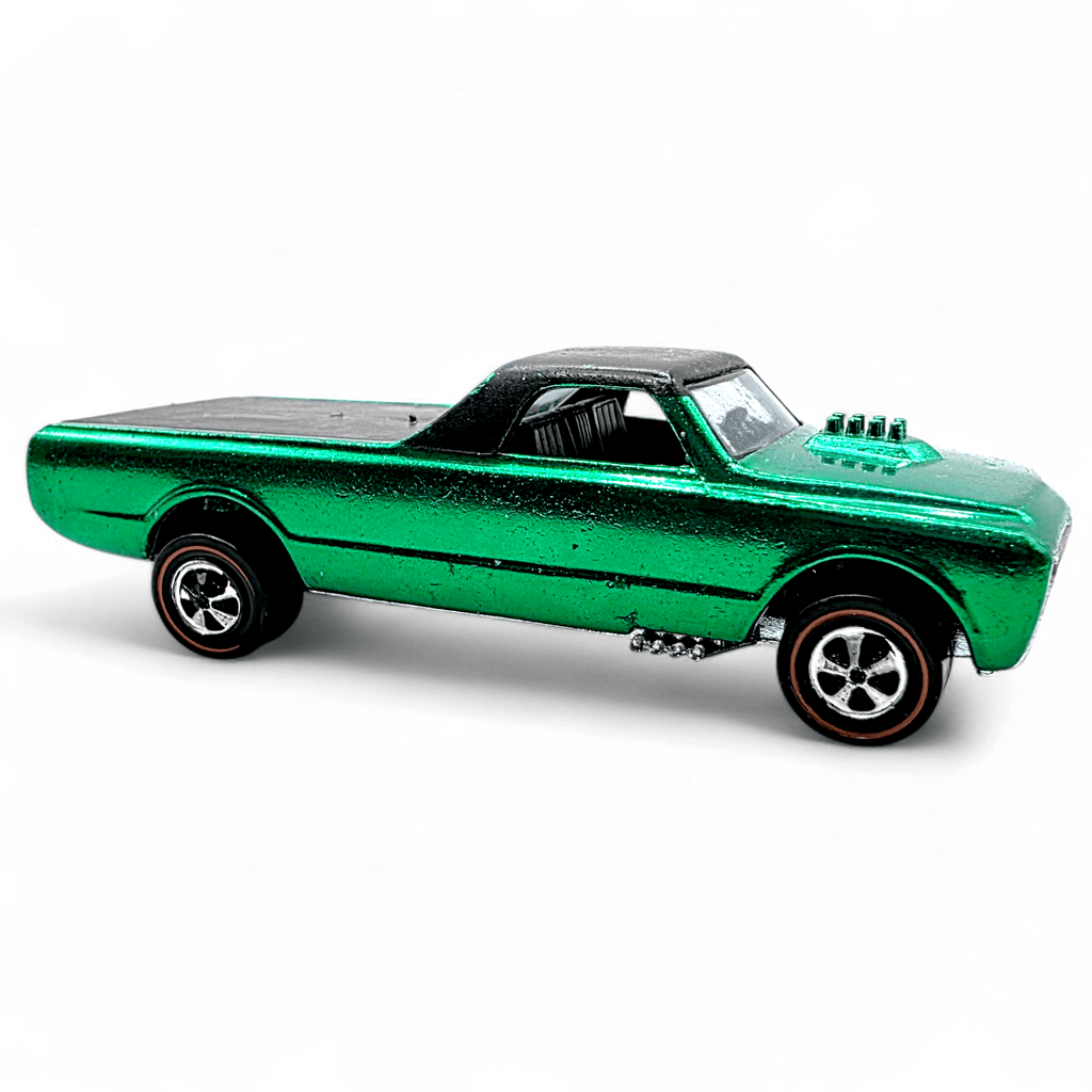 Hot Wheels - Custom Fleetside - 1968 *Original Red Line* – Top