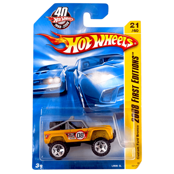 Hot Wheels - Custom Ford Bronco - 2008 - Top CollectiblesDiecastHot Wheels