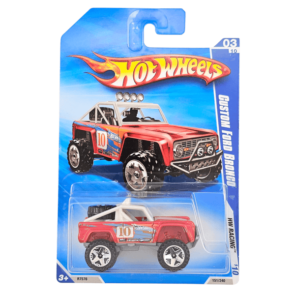 Hot Wheels - Custom Ford Bronco - 2010 - Top CollectiblesDiecastHot Wheels