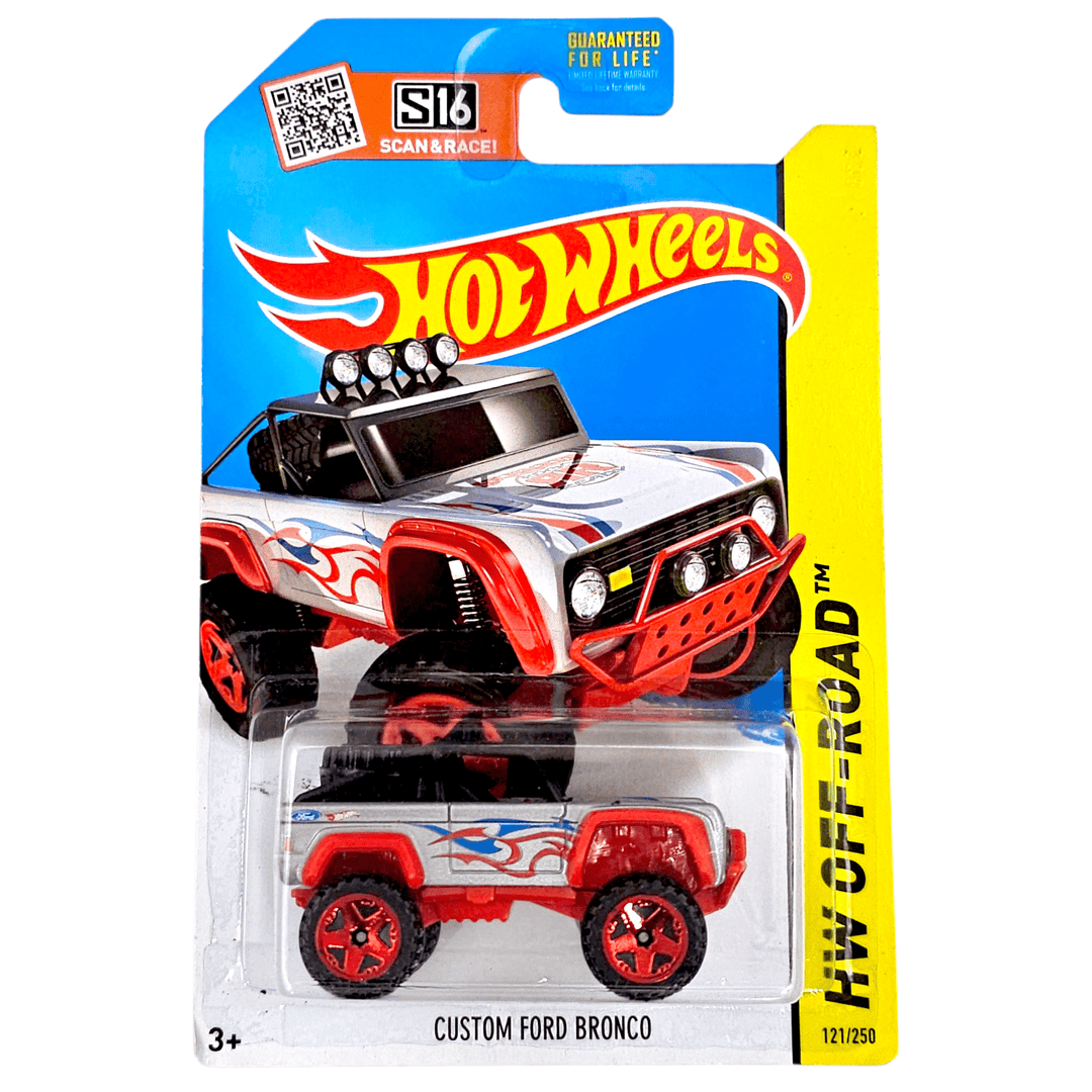 Hot Wheels - Custom Ford Bronco - 2015 - Top CollectiblesDiecastHot Wheels