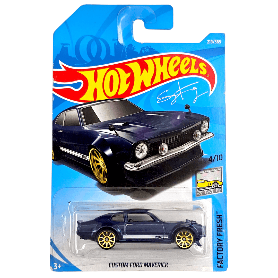 Hot Wheels - Custom Ford Maverick - 2018 - Top CollectiblesDiecastHot Wheels