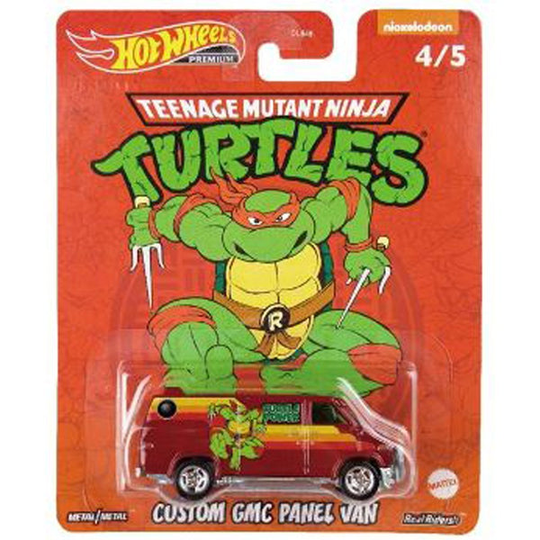 Hot Wheels - Custom GMC Panel Van - 2022 Teenage Mutant Ninja Turtles Series - Top CollectiblesDiecastHot Wheels