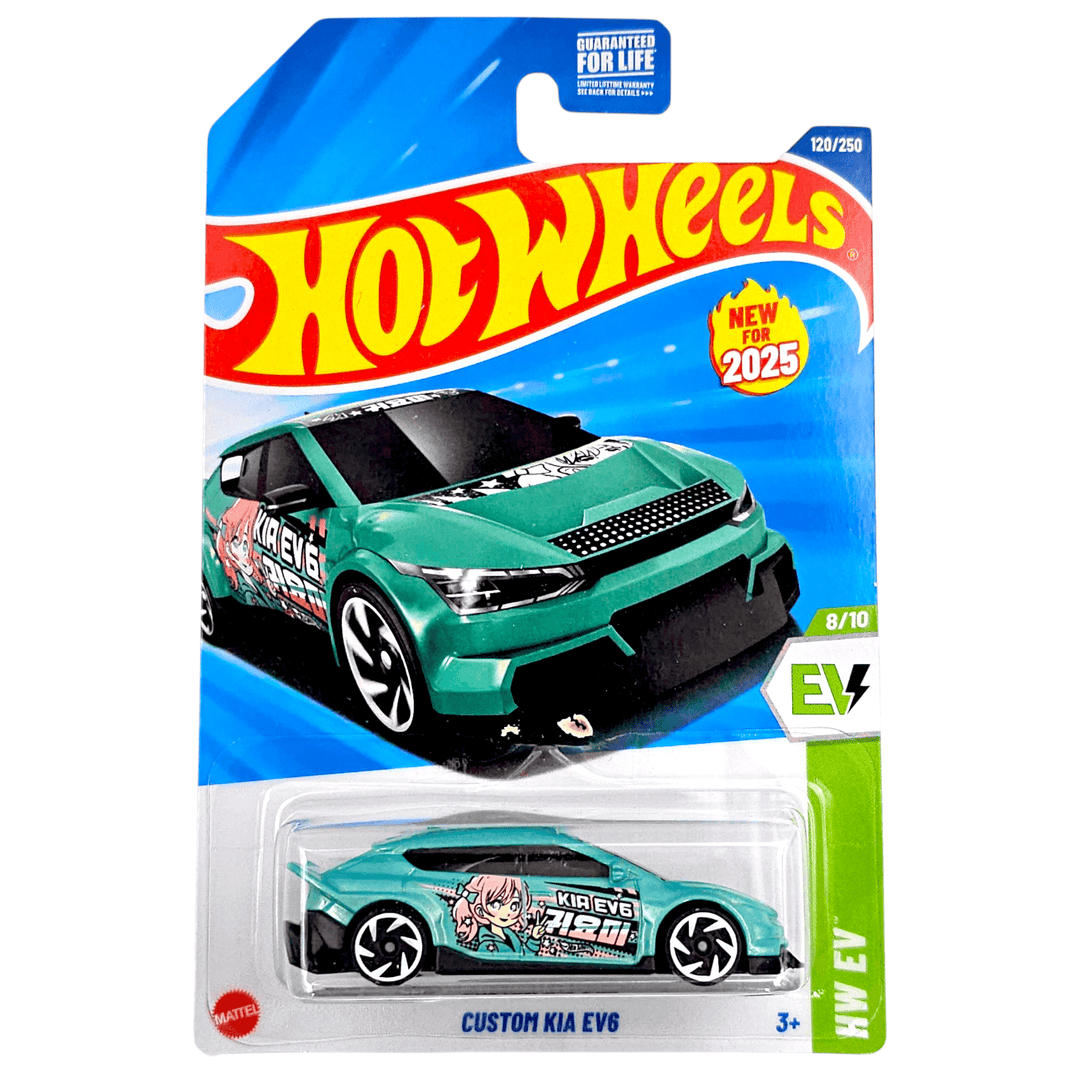 Hot Wheels - Custom Kia EV6 - 2025 - Top CollectiblesDiecastHot Wheels