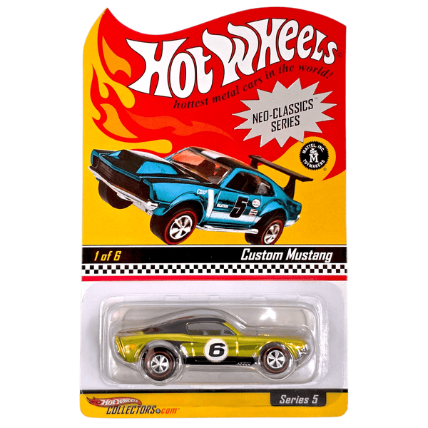 Hot Wheels - Custom Mustang - 2006 Neo - Classics Series *Red Line Club Exclusive* - Top CollectiblesDiecastHot Wheels