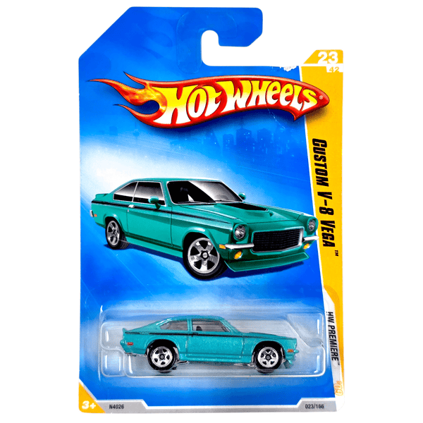 Hot Wheels - Custom V - 8 Vega - 2009 - Top CollectiblesDiecastHot Wheels