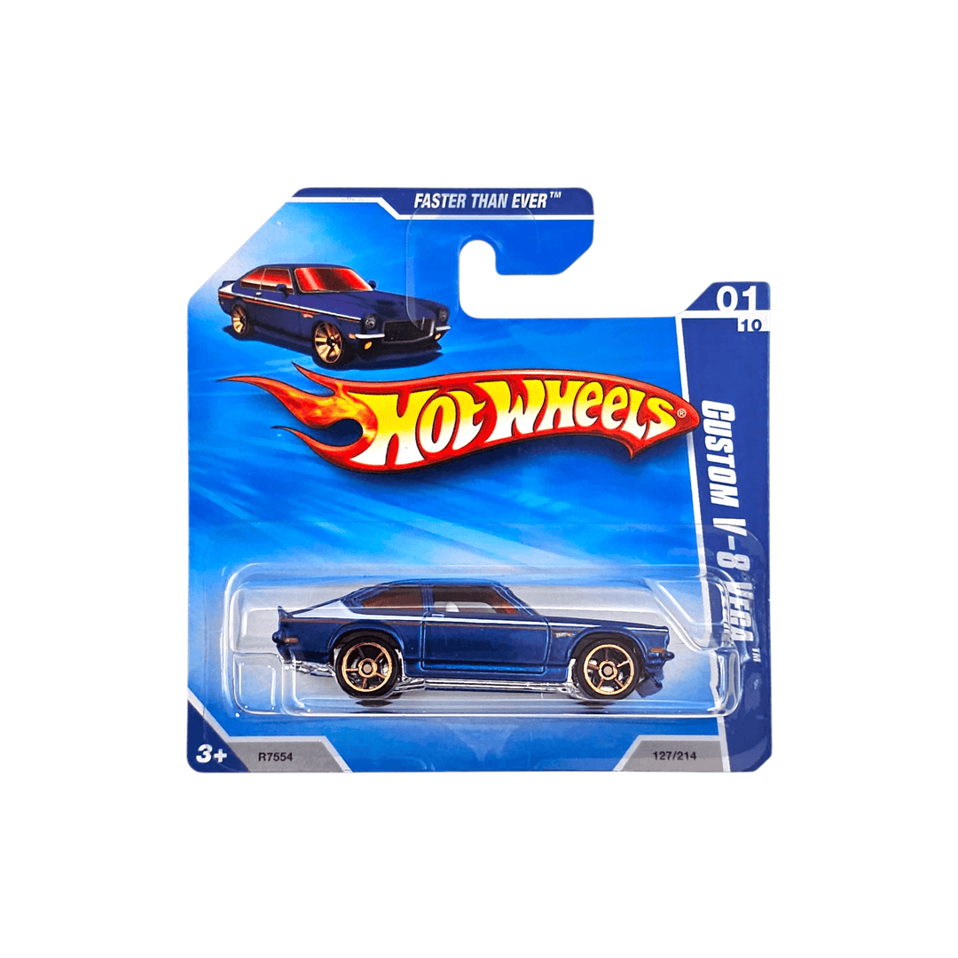 Hot Wheels - Custom V - 8 Vega - 2010 *FTE Wheels Variation* - Top CollectiblesDiecastHot Wheels