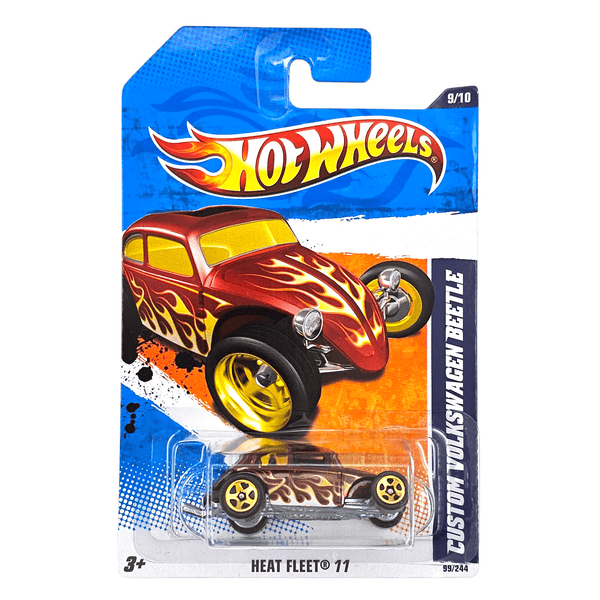 Hot Wheels - Custom Volkswagen Beetle - 2011 - Top CollectiblesDiecastHot Wheels