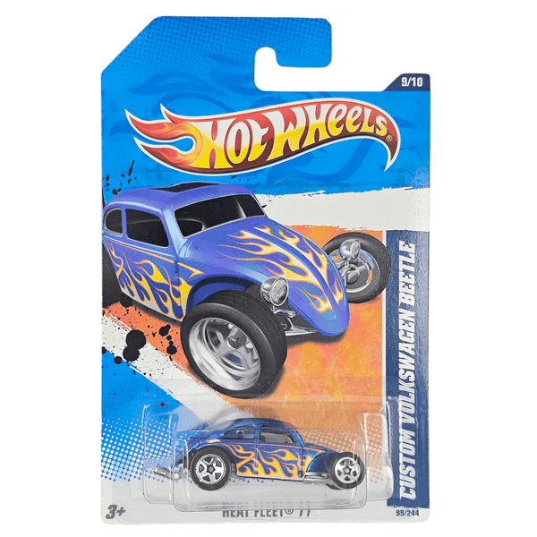 Hot Wheels - Custom Volkswagen Beetle - 2011 - Top CollectiblesDiecastHot Wheels