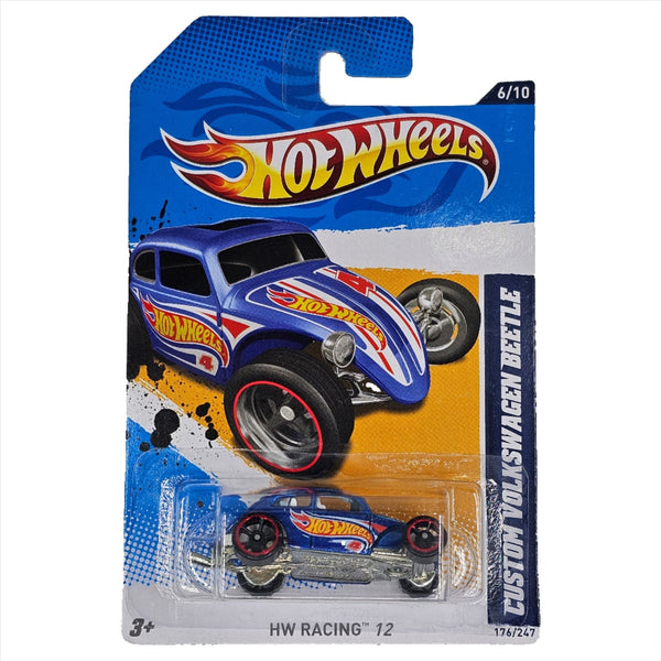 Hot Wheels - Custom Volkswagen Beetle - 2012 - Top CollectiblesDiecastHot Wheels