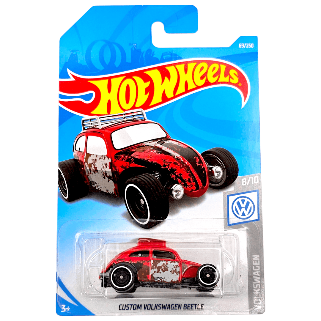 Hot Wheels - Custom Volkswagen Beetle - 2019 - Top CollectiblesDiecastHot Wheels
