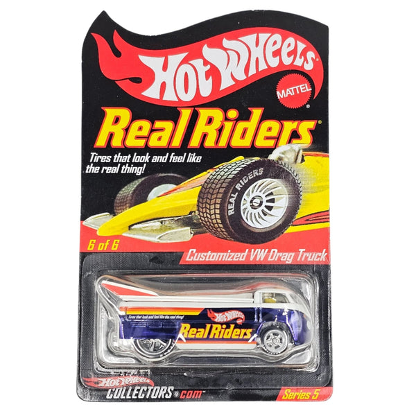 Hot Wheels - Customized VW Drag Truck - 2006 Real Riders Series *Red Line Club Exclusive* - Top CollectiblesDiecastHot Wheels