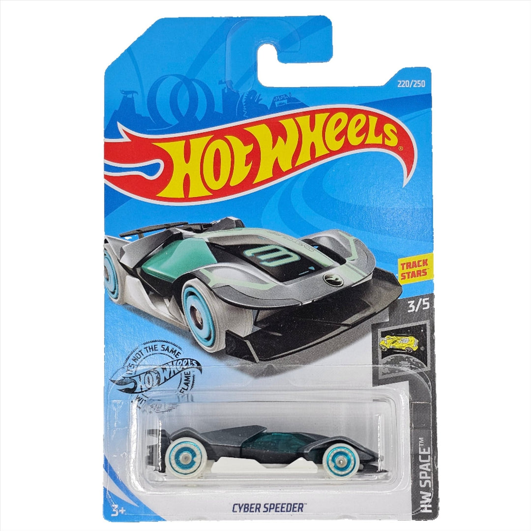 Hot Wheels - Cyber Speeder - 2019 *Treasure Hunt* - Top CollectiblesDiecastHot Wheels