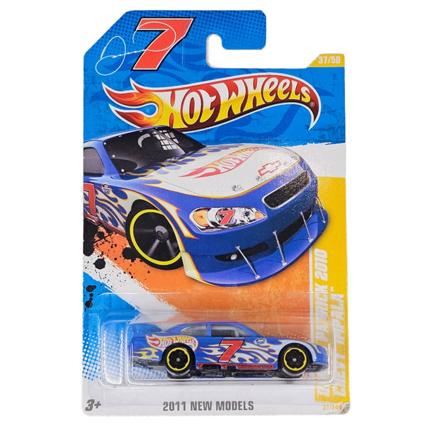 Hot Wheels - Danica Patrick 2010 Chevy Impala - 2011 - Top CollectiblesDiecastHot Wheels