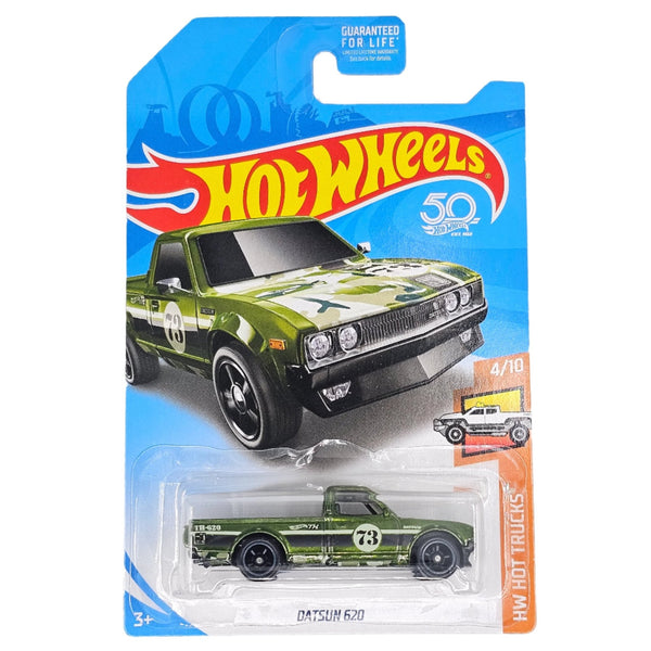 Hot Wheels - Datsun 620 - 2018 *Super Treasure Hunt* - Top CollectiblesDiecastHot Wheels