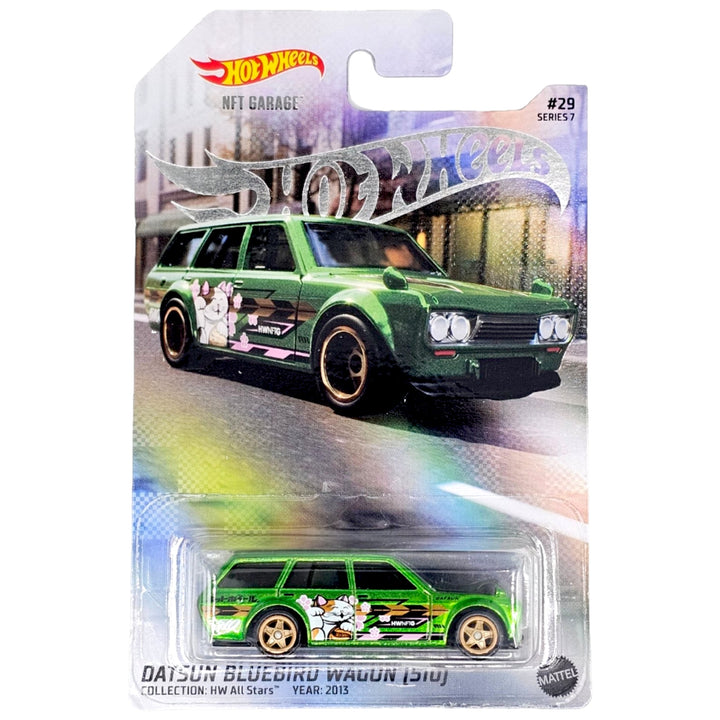 Hot Wheels - Datsun Bluebird Wagon (510) - 2024 NFT Garage Series 7