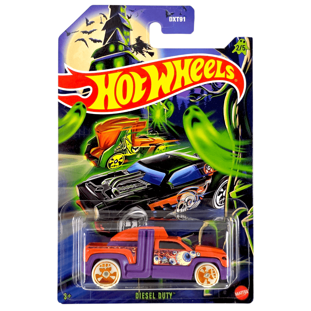 Hot Wheels - Diesel Duty - 2025 Halloween Series - Top CollectiblesDiecastHot Wheels