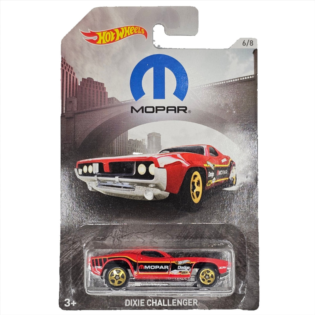 Hot Wheels - Dixie Challenger - 2018 Mopar Series - Top CollectiblesDiecastHot Wheels