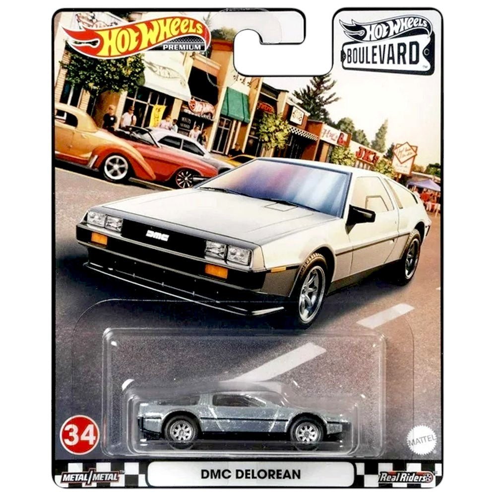 Hot Wheels - DMC Delorean - 2021 Boulevard Series - Top CollectiblesDiecastHot Wheels