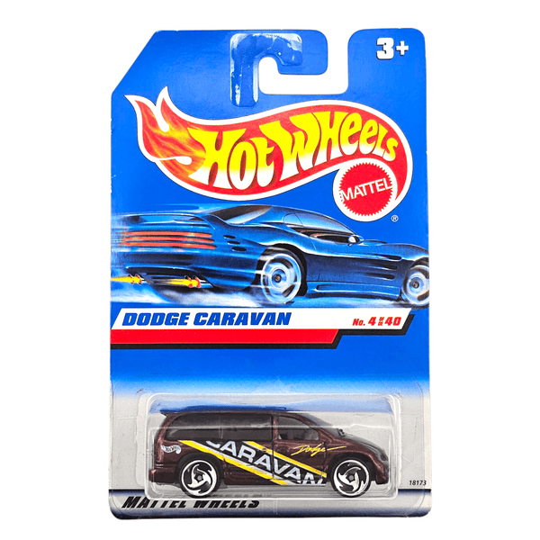 Hot Wheels - Dodge Caravan - 1998 *Wheel Variation* - Top CollectiblesDiecastHot Wheels