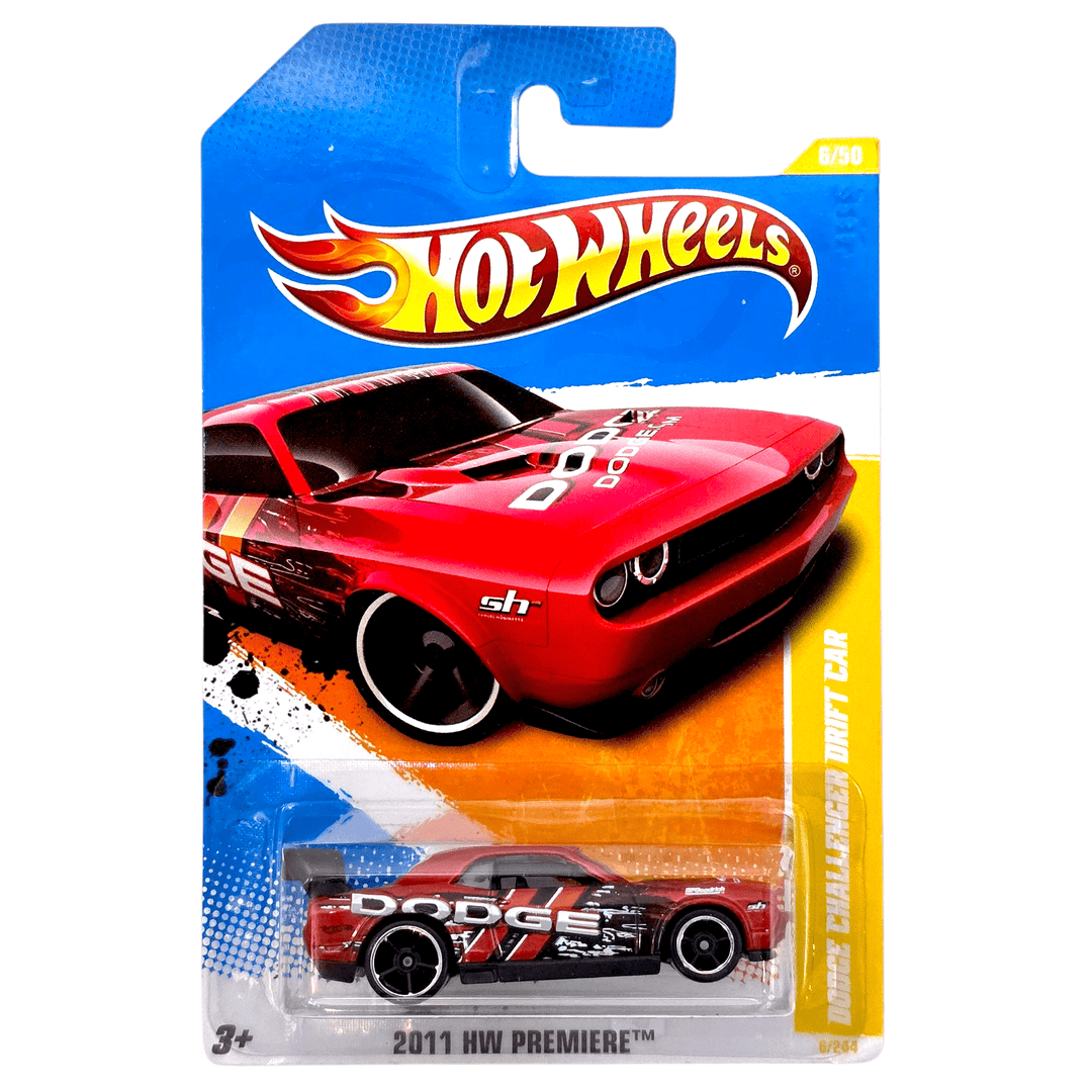 Hot Wheels - Dodge Challenger Drift Car - 2011 - Top CollectiblesDiecastHot Wheels