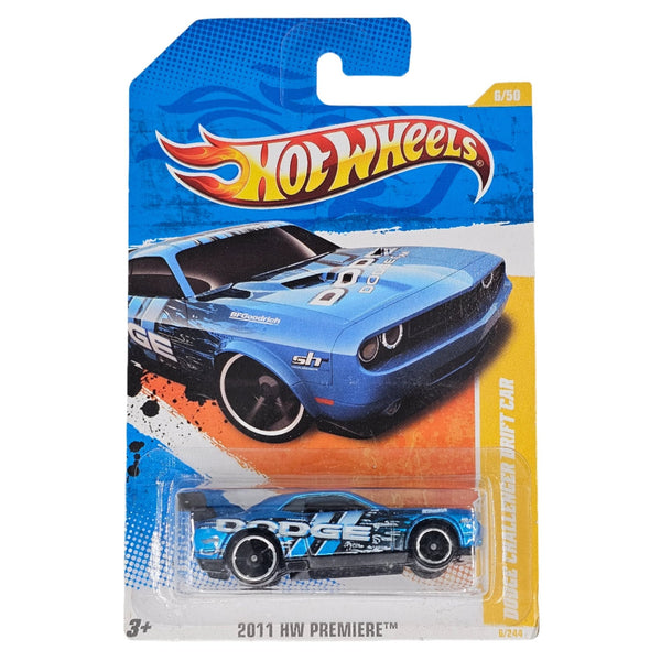 Hot Wheels - Dodge Challenger Drift Car - 2011 - Top CollectiblesDiecastHot Wheels