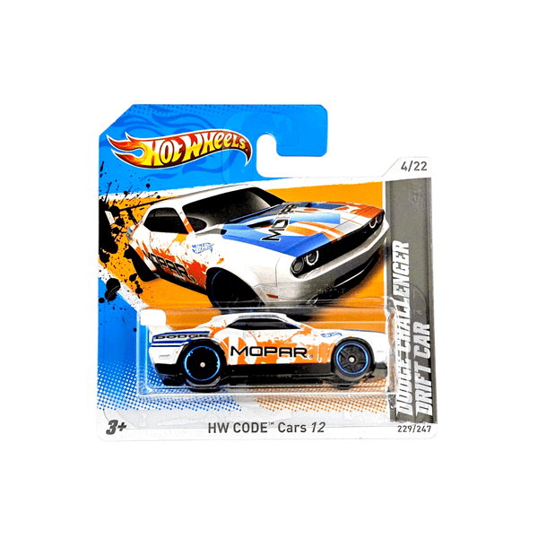 Hot Wheels - Dodge Challenger Drift Car - 2012 - Top CollectiblesDiecastHot Wheels
