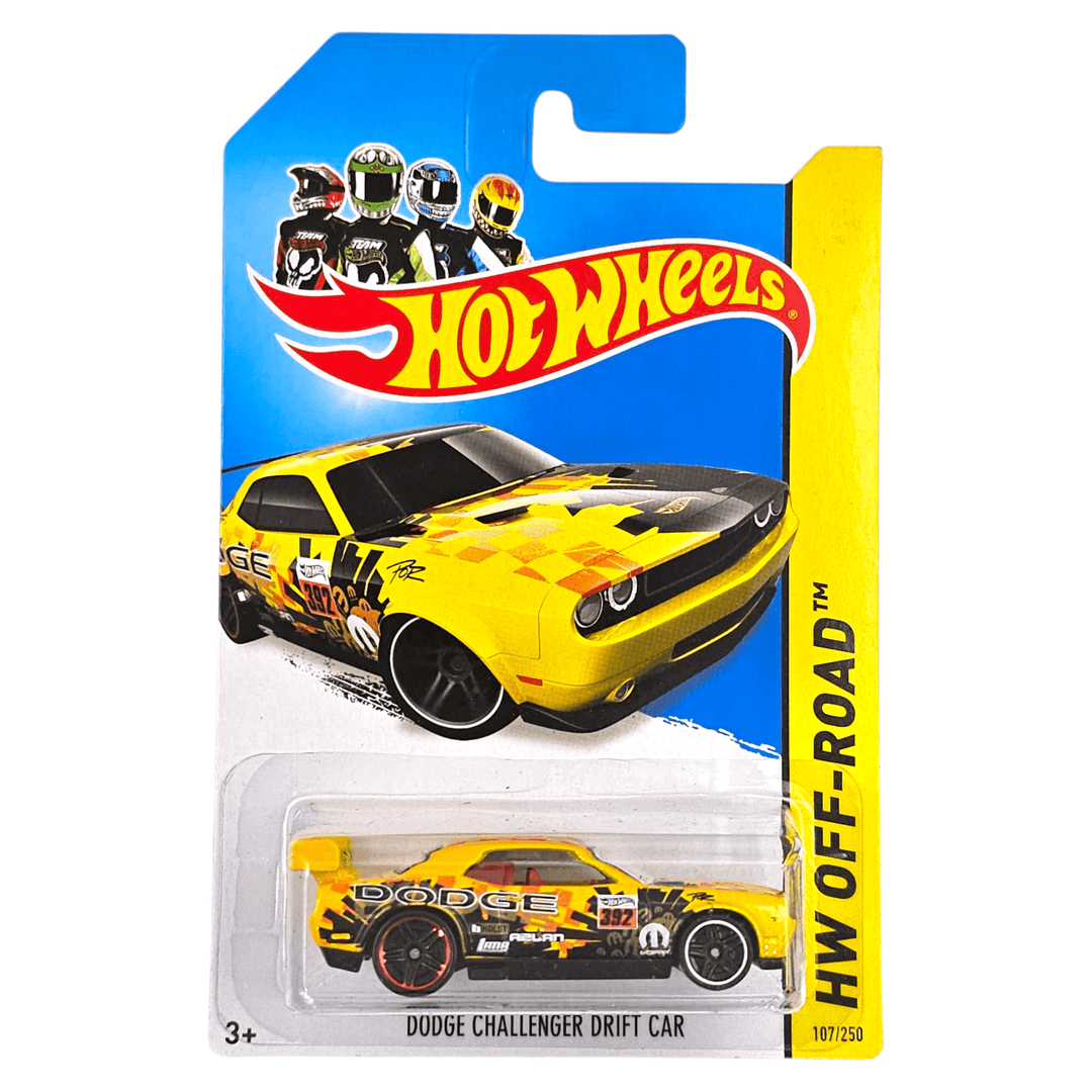 Hot Wheels - Dodge Challenger Drift Car - 2014 - Top CollectiblesDiecastHot Wheels