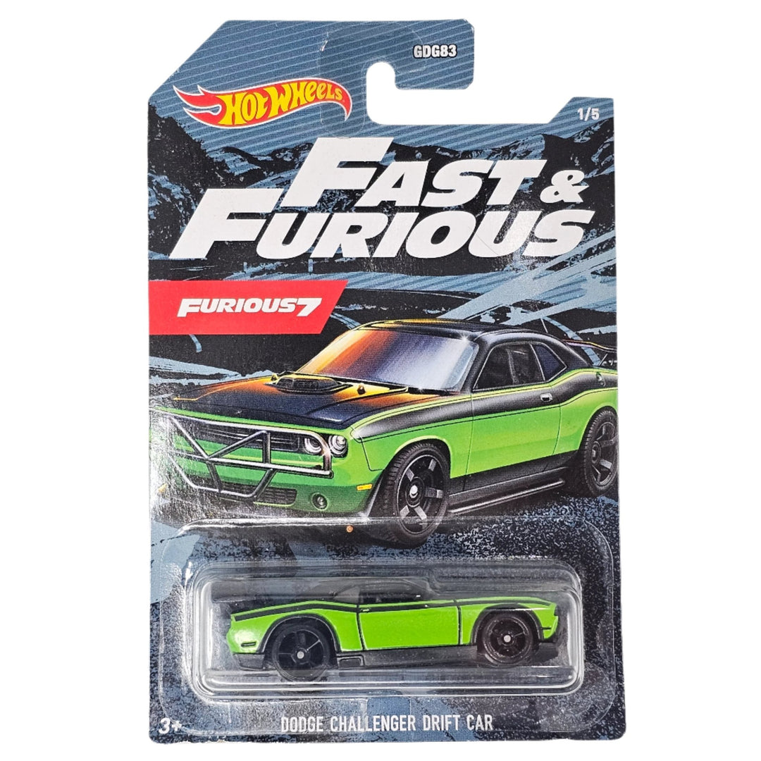 Hot Wheels - Dodge Challenger Drift Car - 2021 Fast and Furious Series - Top CollectiblesDiecastHot Wheels