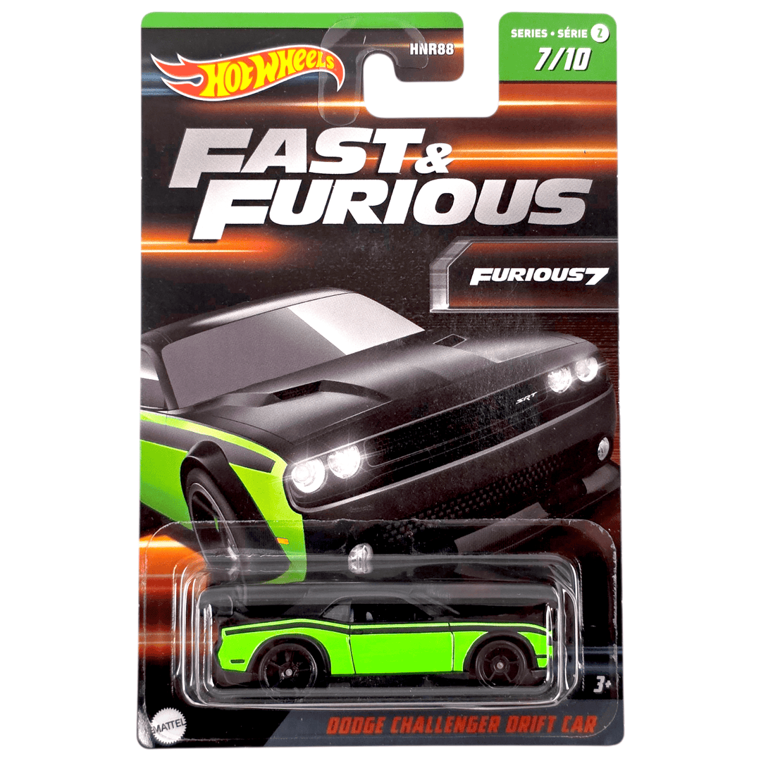 Hot Wheels - Dodge Challenger Drift Car - 2023 Fast and Furious Series - Top CollectiblesDiecastHot Wheels