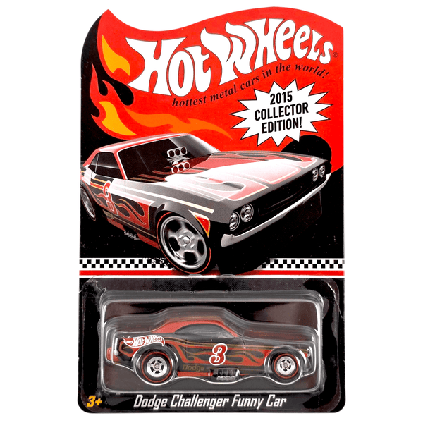 Hot Wheels - Dodge Challenger Funny Car - 2015 *Kmart Mail - In Exclusive* - Top CollectiblesDiecastHot Wheels