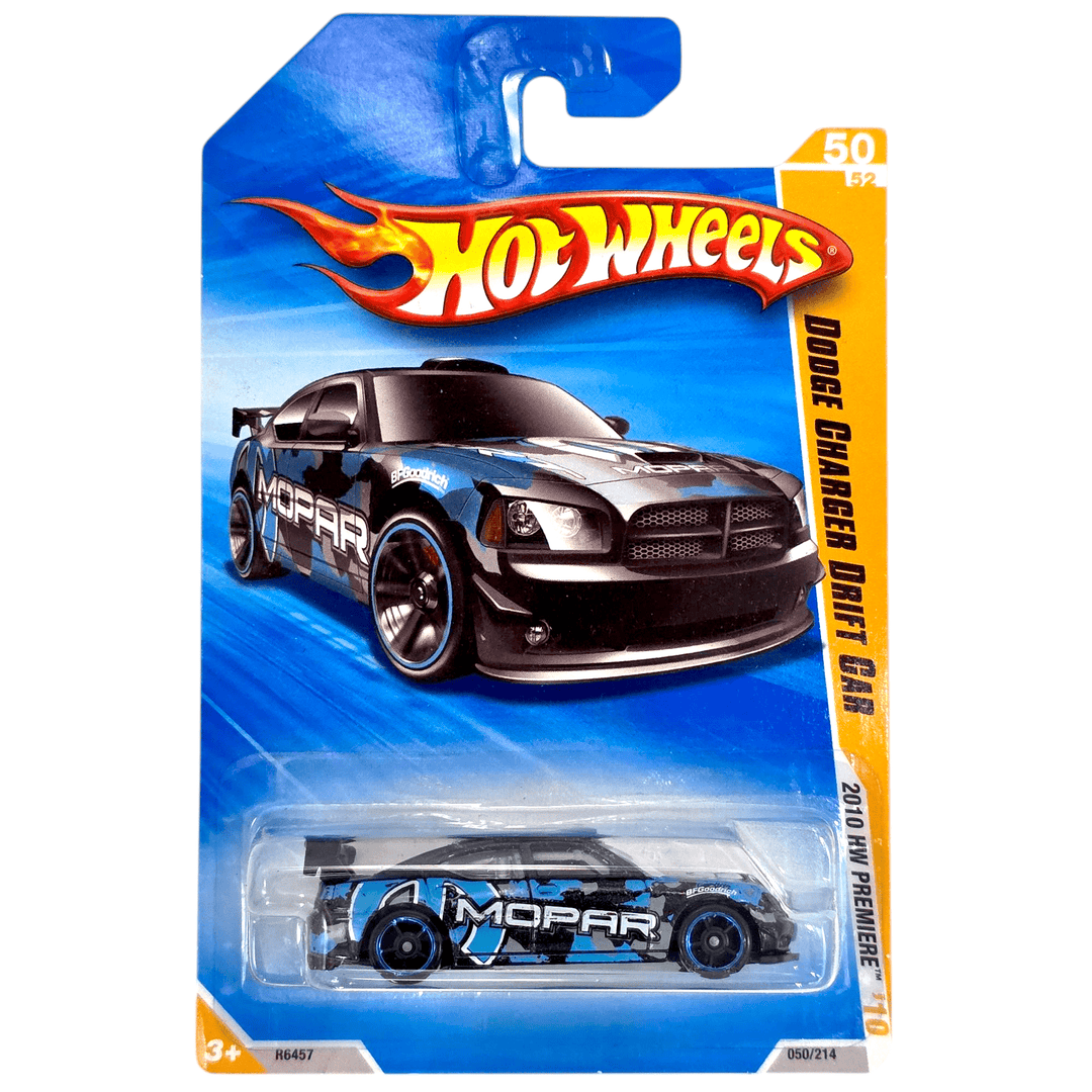Hot Wheels - Dodge Charger Drift Car - 2010 - Top CollectiblesDiecastHot Wheels