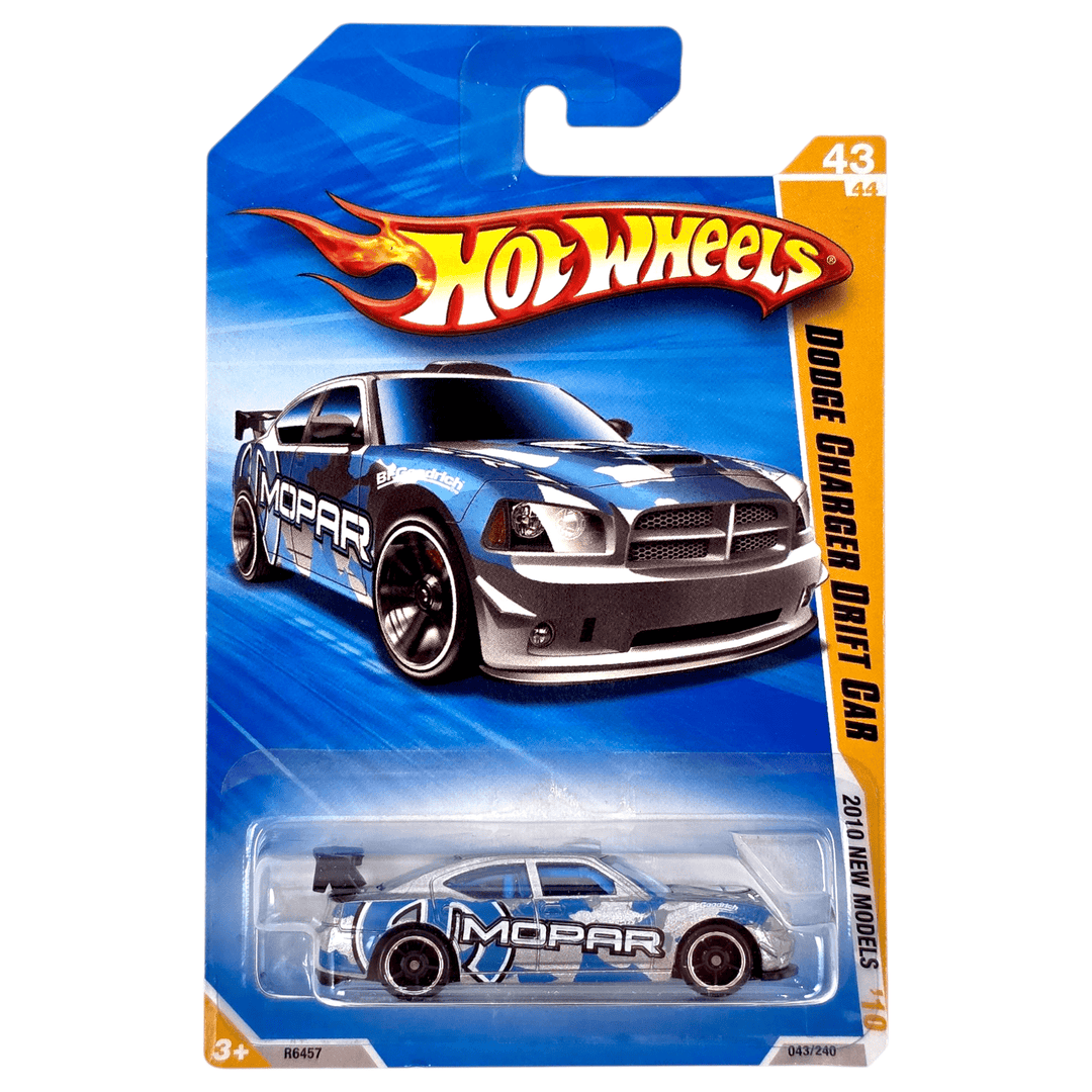 Hot Wheels - Dodge Charger Drift Car - 2010 - Top CollectiblesDiecastHot Wheels