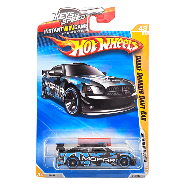 Hot Wheels - Dodge Charger Drift Car - 2010 - Top CollectiblesDiecastHot Wheels