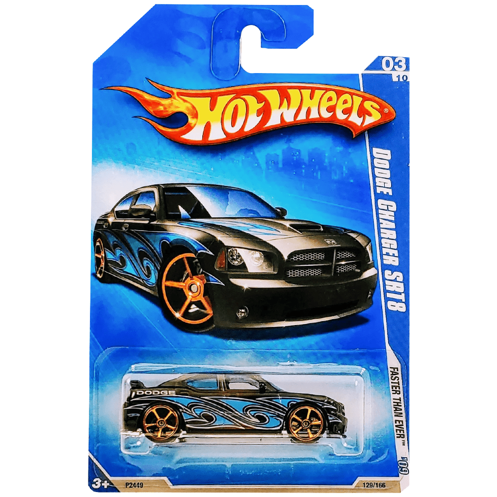 Hot Wheels - Dodge Charger SRT8 - 2009 *FTE Wheels* - Top CollectiblesDiecastHot Wheels
