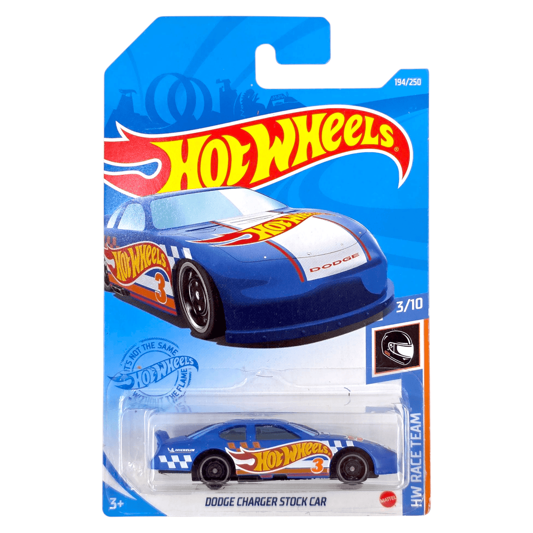 Hot Wheels - Dodge Charger Stock Car - 2021 - Top CollectiblesDiecastHot Wheels