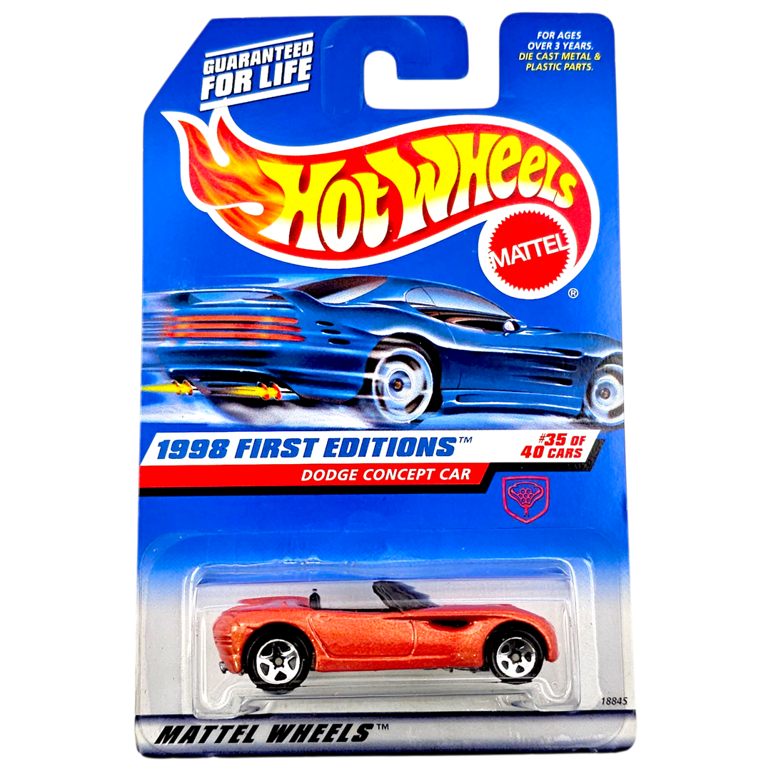 Hot Wheels - Dodge Concept Car - 1998 - Top CollectiblesDiecastHot Wheels