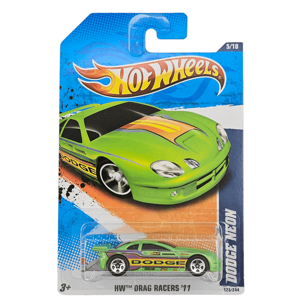 Hot Wheels - Dodge Neon - 2011 *Card Variation* - Top CollectiblesDiecastHot Wheels