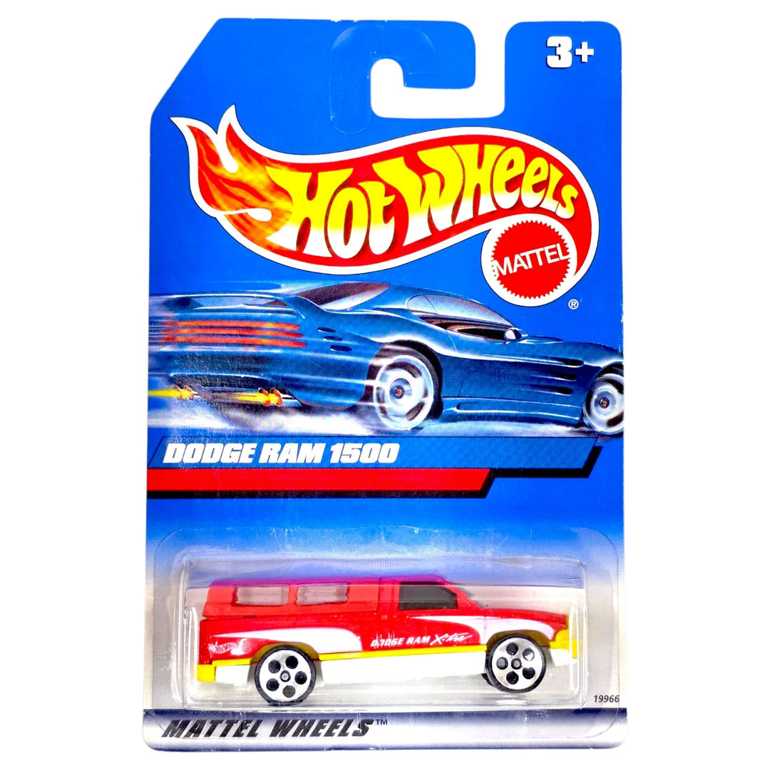 Hot Wheels - Dodge Ram 1500 - 1998 *International Card Variation* - Top CollectiblesDiecastHot Wheels