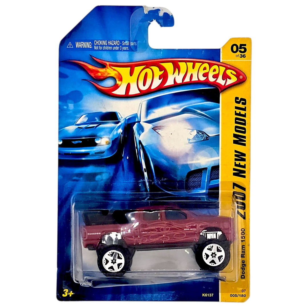 Hot Wheels - Dodge Ram 1500 - 2007 - Top CollectiblesDiecastHot Wheels