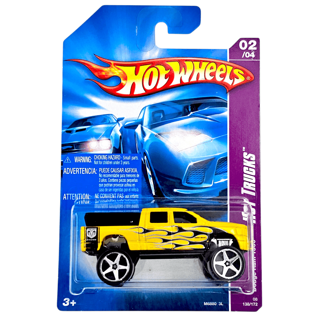 Hot Wheels - Dodge Ram 1500 - 2008 *Wheels Variation* - Top CollectiblesDiecastHot Wheels