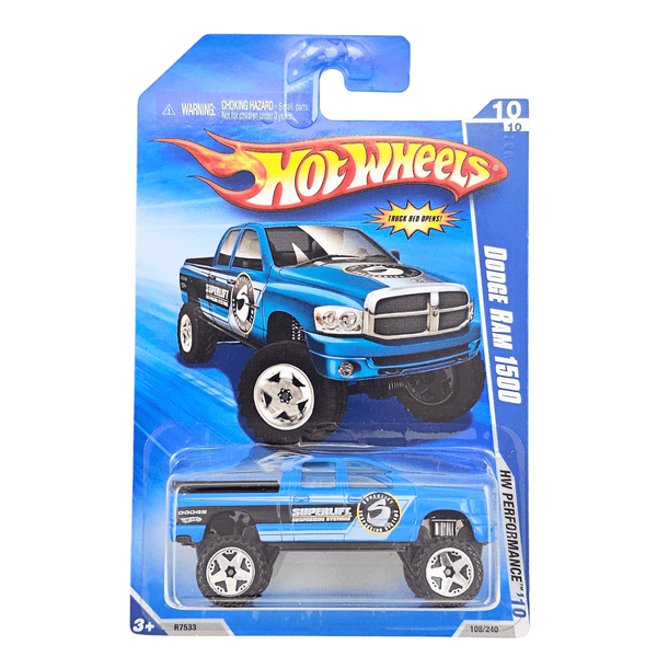 Hot Wheels - Dodge Ram 1500 - 2010 *Card Variation* - Top CollectiblesDiecastHot Wheels