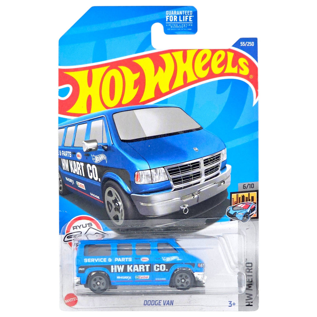 Hot Wheels - Dodge Van - 2022 *Best Buy Exclusive* - Top CollectiblesDiecastHot Wheels