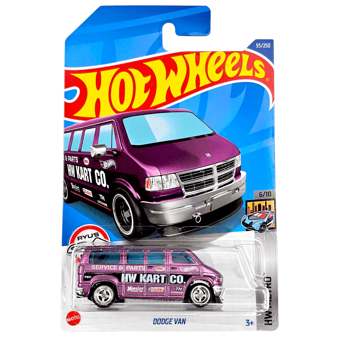Hot Wheels - Dodge Van - 2022 *Super Treasure Hunt* - Top CollectiblesDiecastHot Wheels
