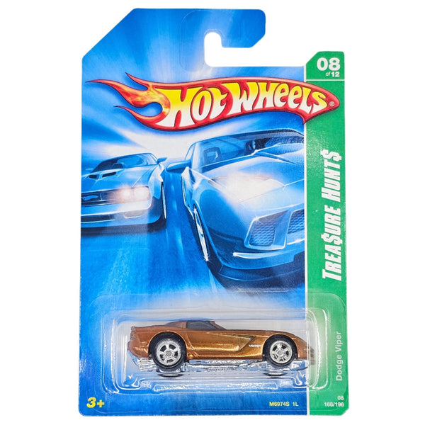 Hot Wheels - Dodge Viper - 2008 *Super Treasure Hunt* - Top CollectiblesDiecastHot Wheels