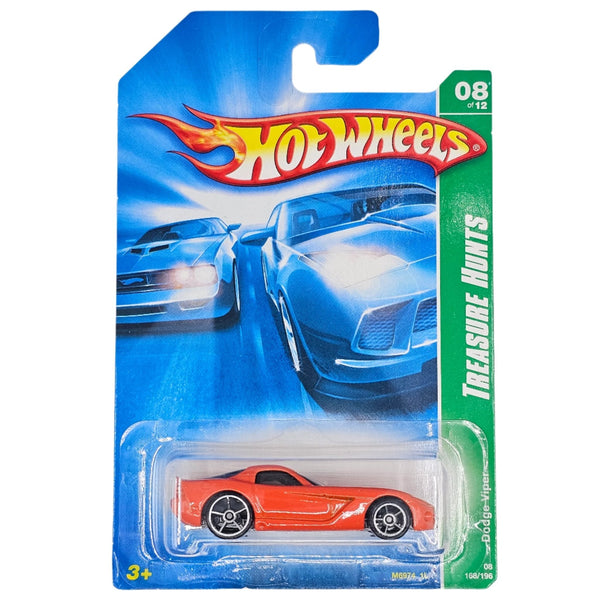 Hot Wheels - Dodge Viper - 2008 *Treasure Hunt* - Top CollectiblesDiecastHot Wheels