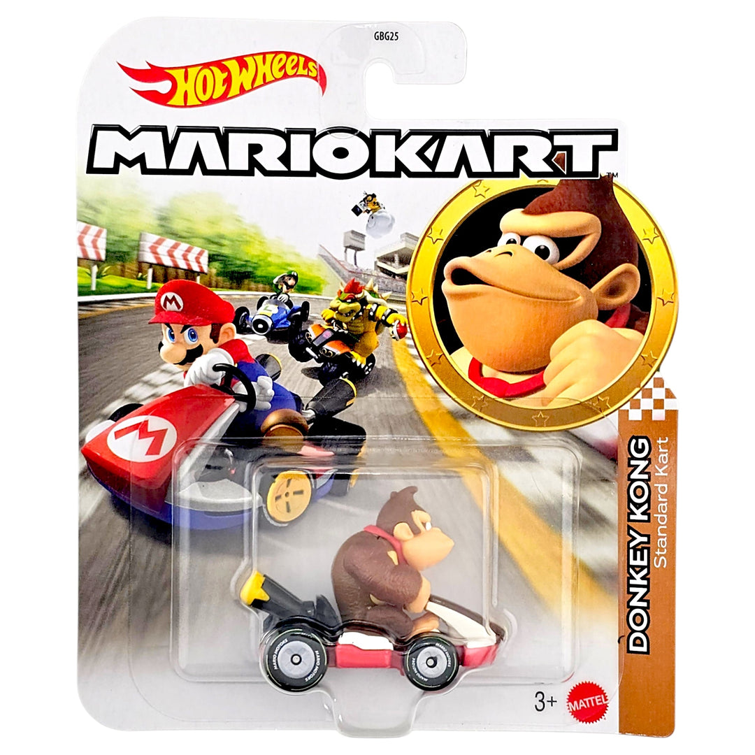Hot Wheels - Donkey Kong (Standard Kart) - 2026 Mario Kart Series - Top CollectiblesDiecastHot Wheels
