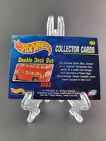 Hot Wheels - Double Deck Bus - 1999 Collector Cards Series - Top CollectiblesDiecastHot Wheels