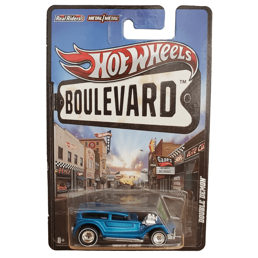 Hot Wheels - Double Demon - 2012 Boulevard Series - Top CollectiblesDiecastHot Wheels