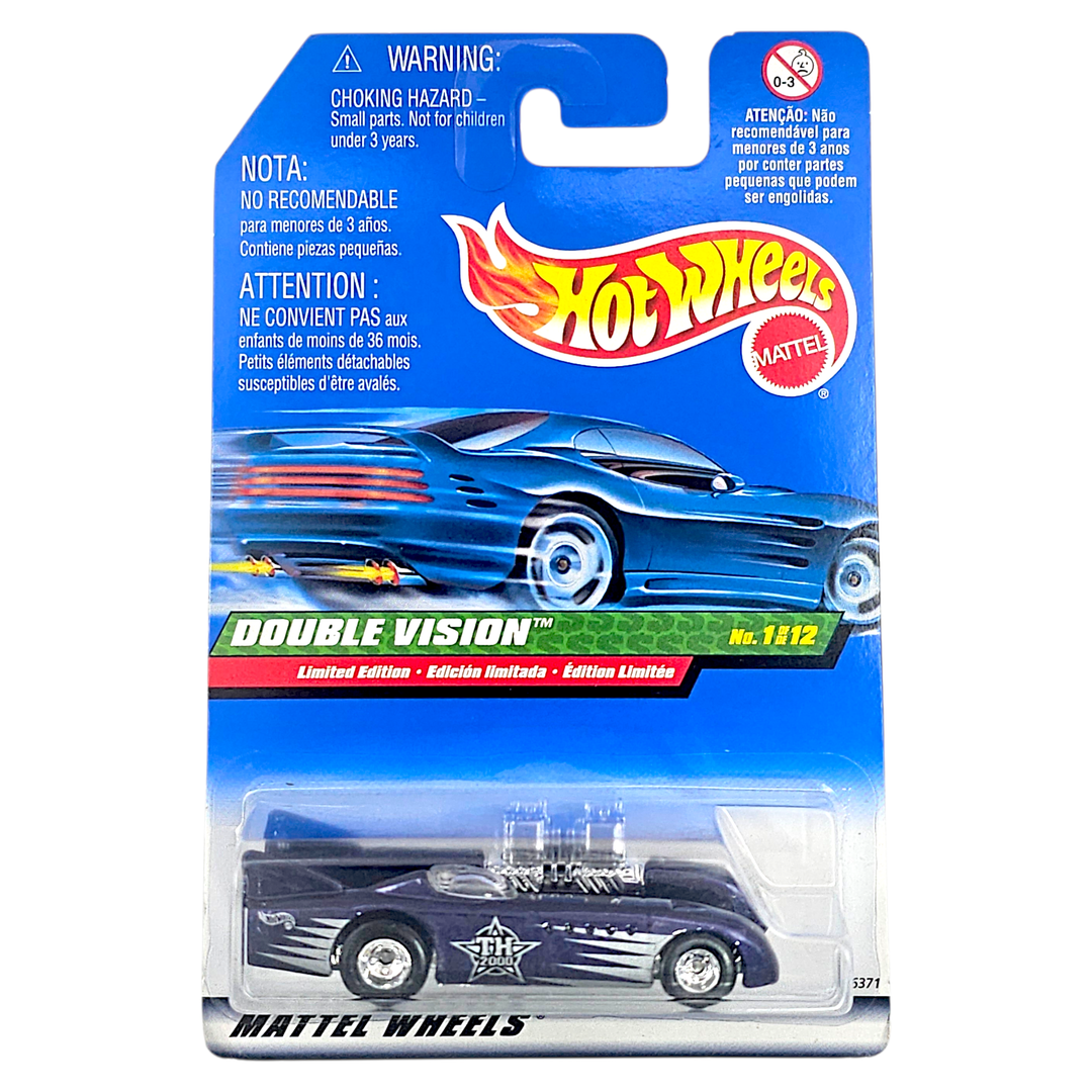 Hot Wheels - Double Vision - 2000 *Treasure Hunt* - Card Variation - Top CollectiblesDiecastHot Wheels